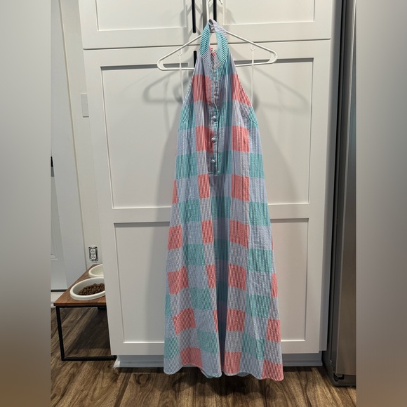 Tuckernuck Madras Seersucker Jagger Dress - Picture 2 of 4